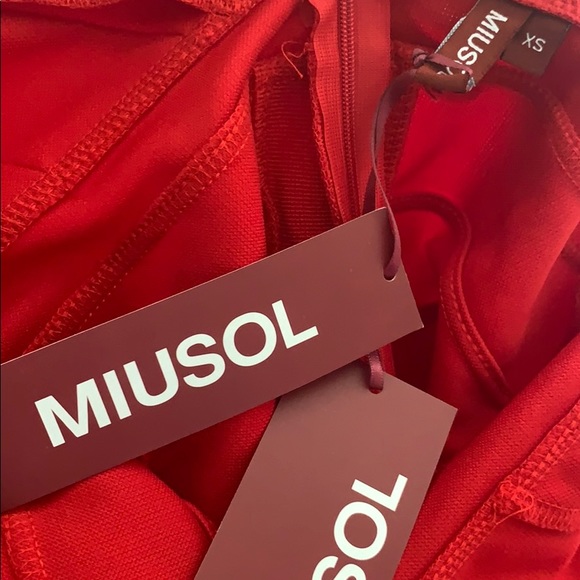 Holiday Red Bandage Dress NEW - Picture 5 of 5